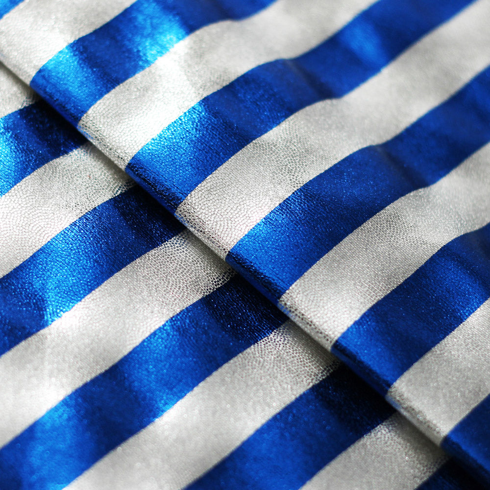 Stripe Blue, Silver Stripe Blue, Silver
