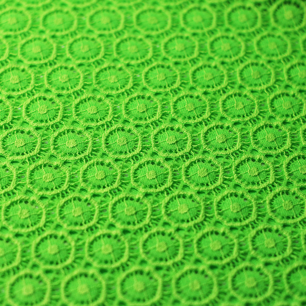 stretch lace dress fabric Stretch Lace Dress Fabric, per Metre - Navy With Metallic Gold Sparkle Rose Design