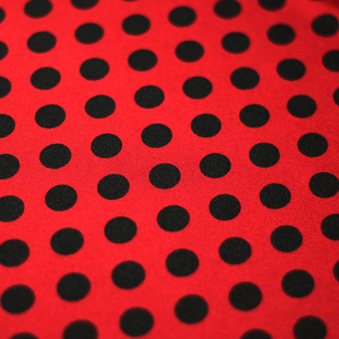 Red, Black Dots