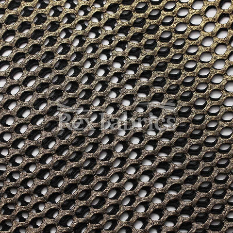 Diamond Mesh With Foil - 4-Way Stretch Poly Spandex Mesh in 12 Colorways Diamond Mesh With Foil - 4-Way Stretch Poly Spandex Mesh in 12 Colorways