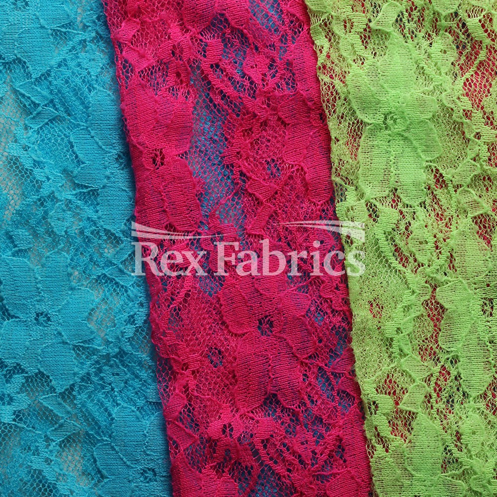 lace fabric for dresses blossom garden lace fabric- Seduction Lace / Nylon Spandex Tricot