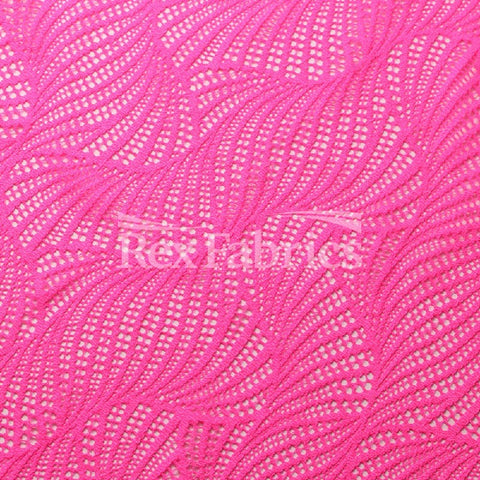 Twister-Lace-nylon-spandex-neon-pink-lace-fabric