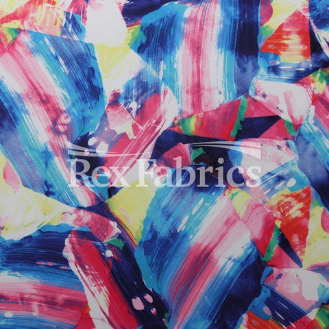Electric Paint - 4-Way Stretch Poly Spandex Print Electric Paint - 4-Way Stretch Poly Spandex Print