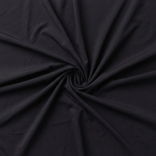 AirLight Woven 4-way stretch nylon spandex fabric in Black