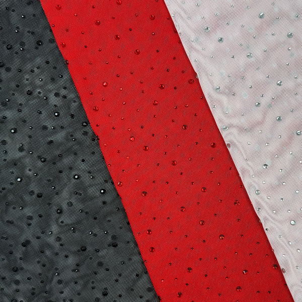 Stone Mesh / 95% Poly 5% Spandex / 90 GSM