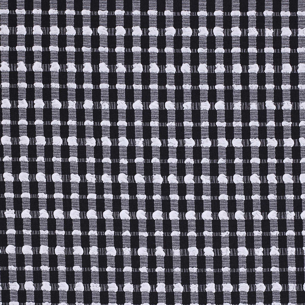 Texture Check 617 50% Nylon 42 Poly 8% Spandex 185 GSM fabric