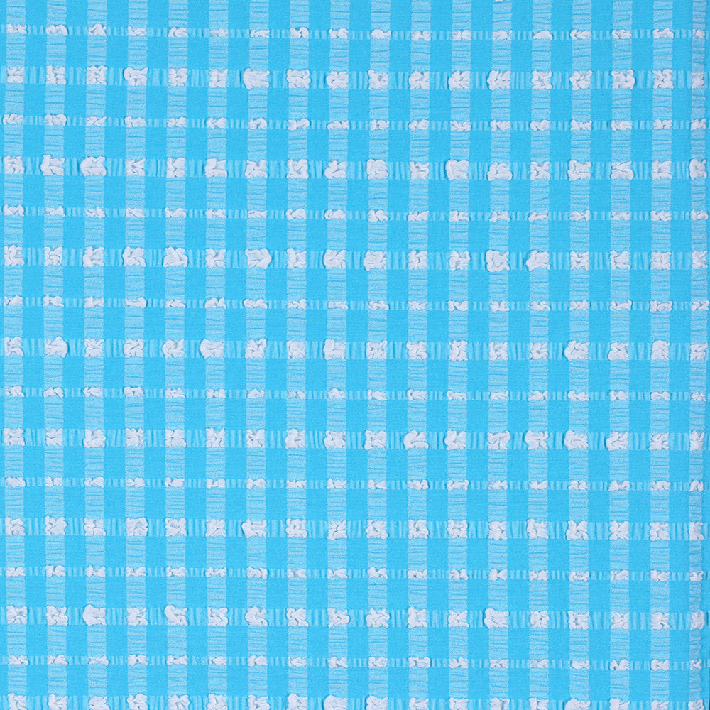 Texture Check 617 50% Nylon 42 Poly 8% Spandex 185 GSM fabric