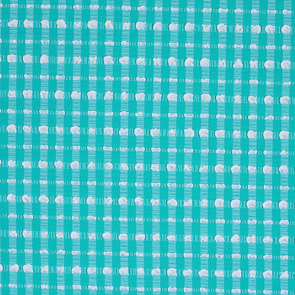 Texture Check 617 50% Nylon 42 Poly 8% Spandex 185 GSM fabric