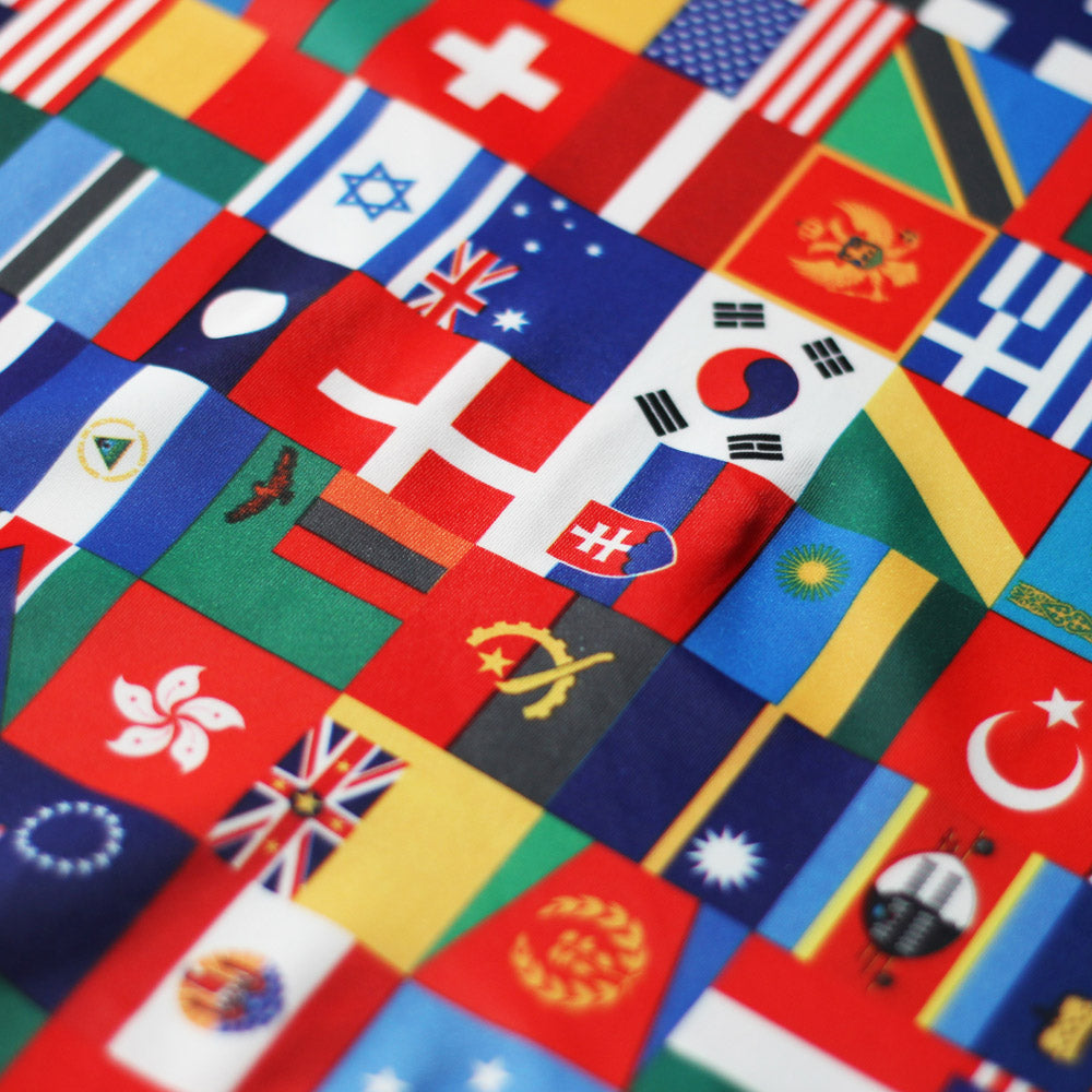 International Flags fabric