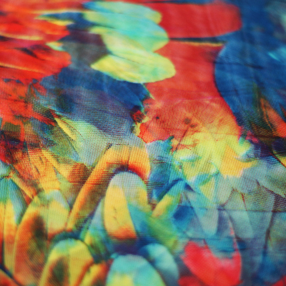 Tropical Feathers fabric