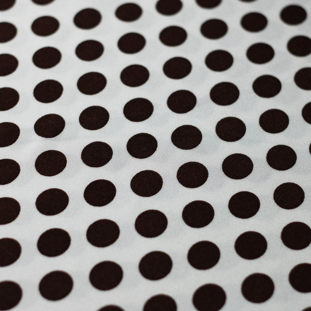 White, Brown Dots