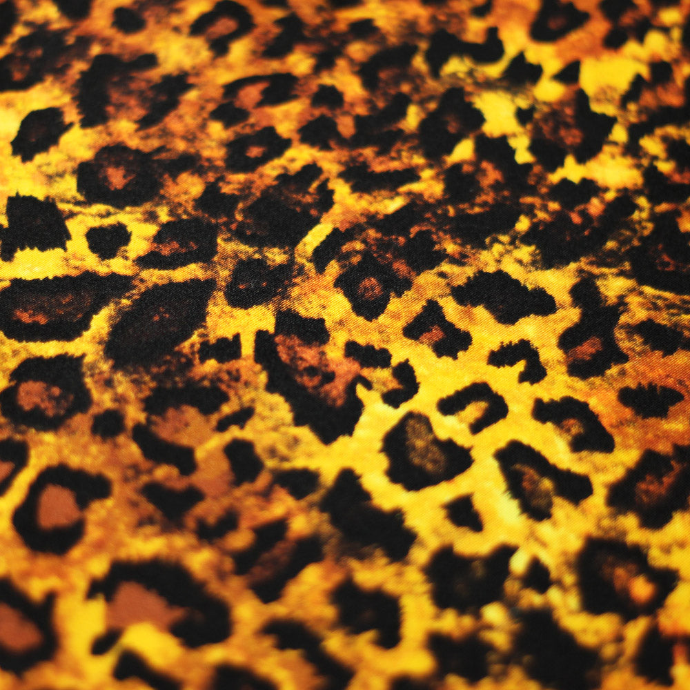 Jungle Fever Multi-color Leopard Animal Fabric