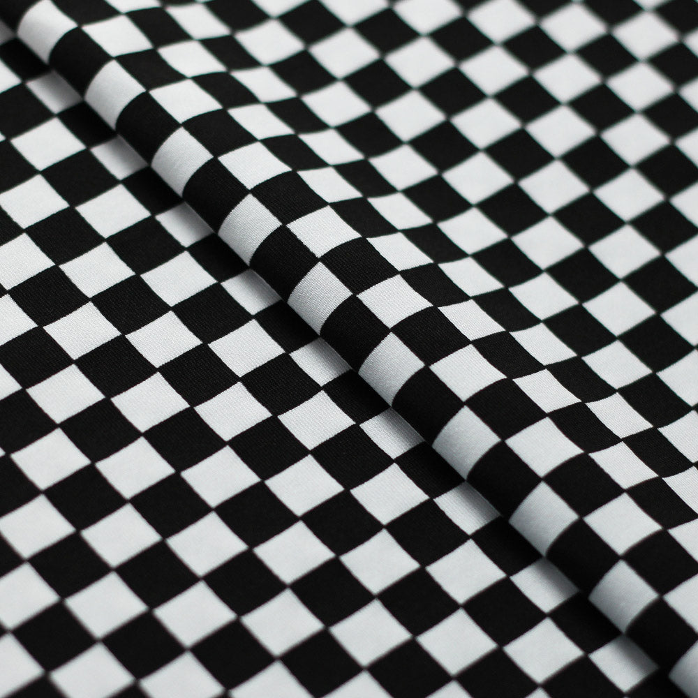 Motion Prints Mini Check fabric