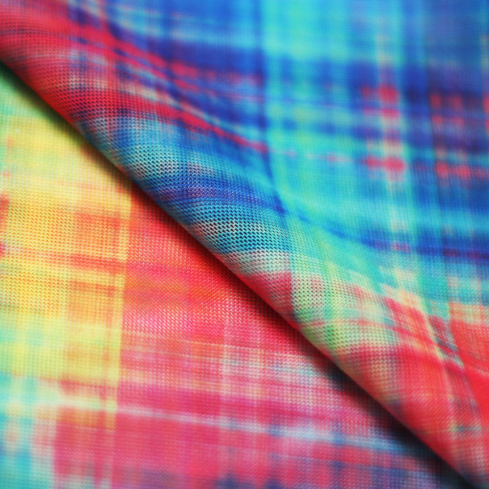 Diagonal Plaid fabric