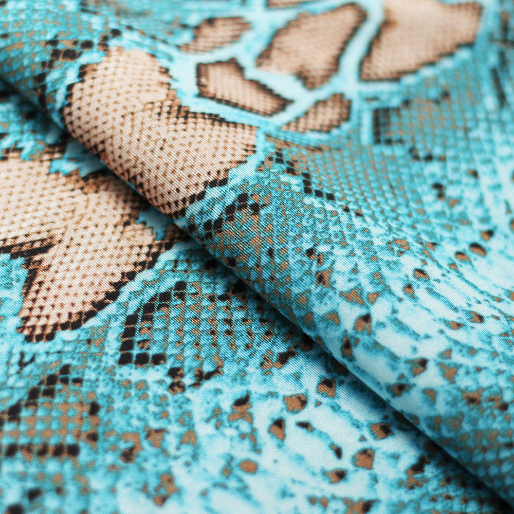Snake Skin - snake skin print fabric - poly spandex - – Rex Fabrics