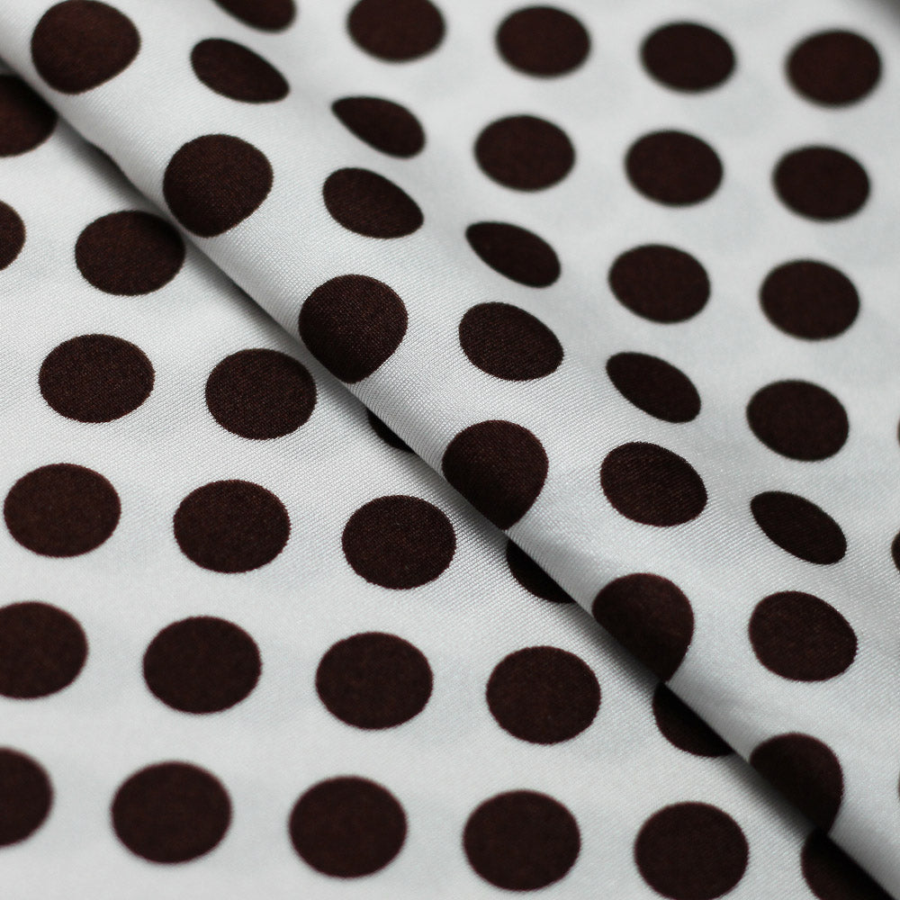 White, Brown Dots