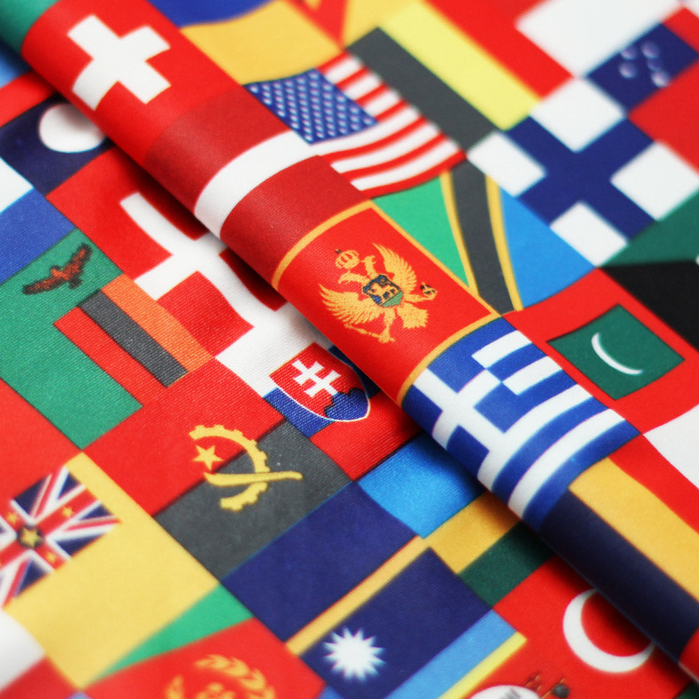 International Flags fabric