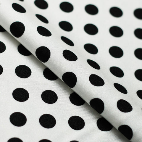 White, Black Dots