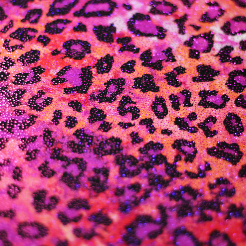 Jungle Fever Multi-color Leopard Animal Fabric