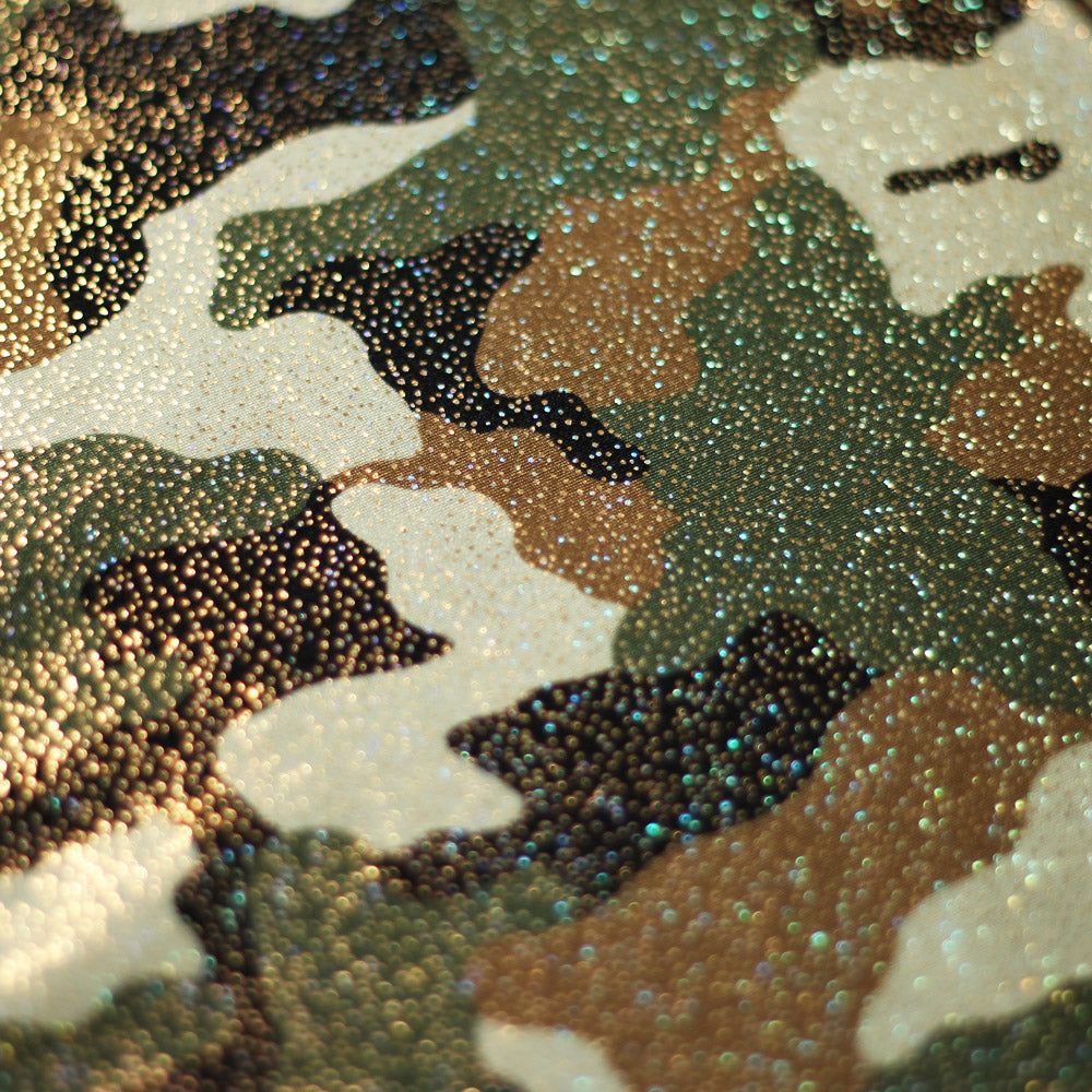Camouflage Nylon Spandex Tricot fabric