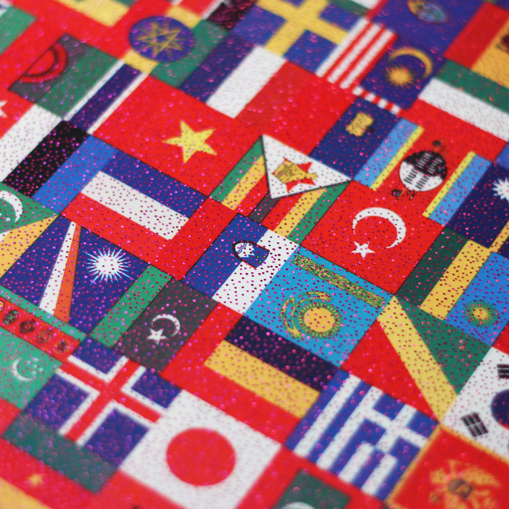 International Flags fabric