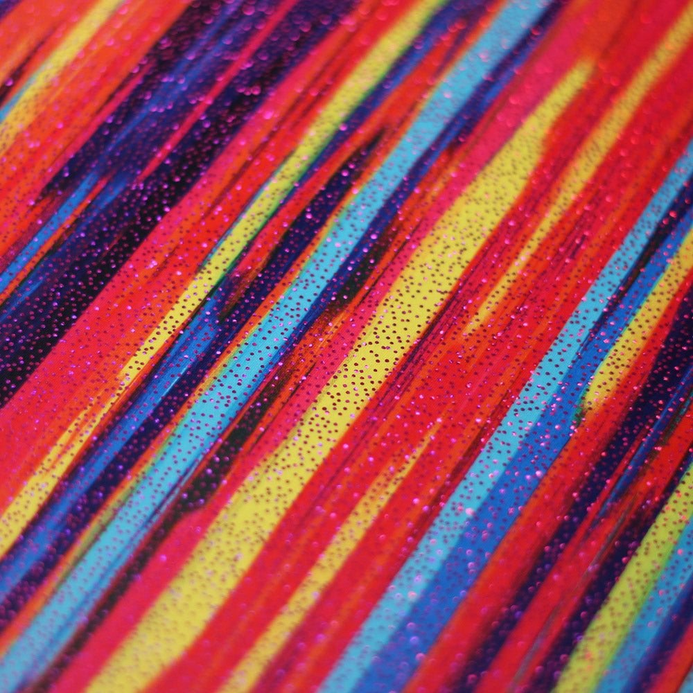 Sweet Stripes Poly Spandex fabric