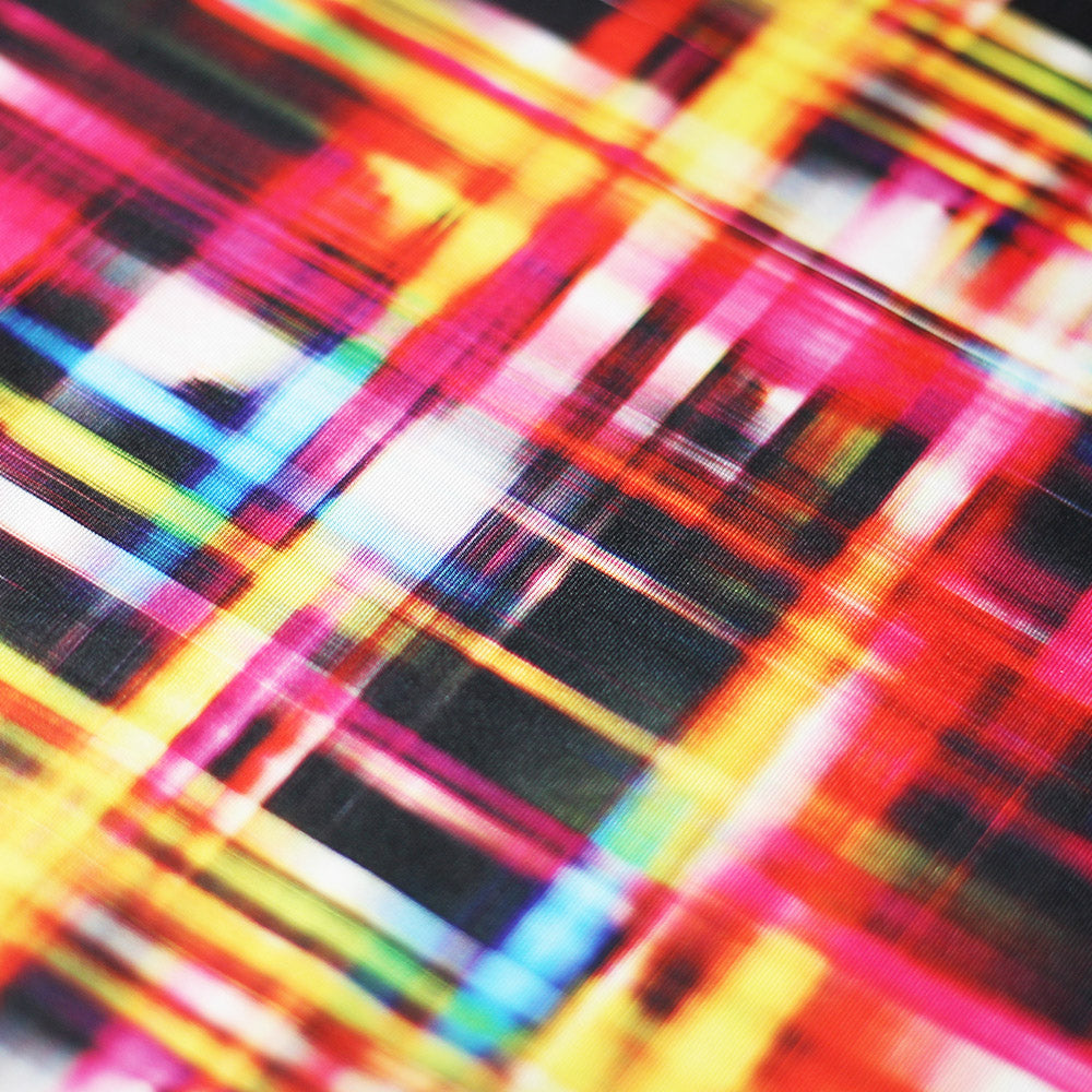 Optic Plaid Multi fabric
