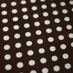 Brown, White Dots