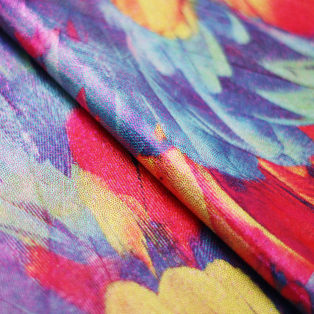 Tropical Feathers fabric