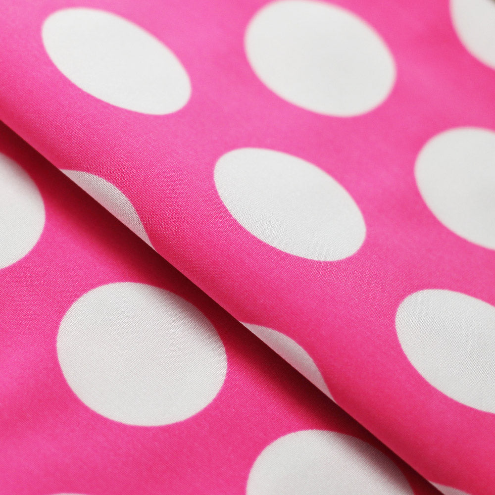 Pink, White Dots