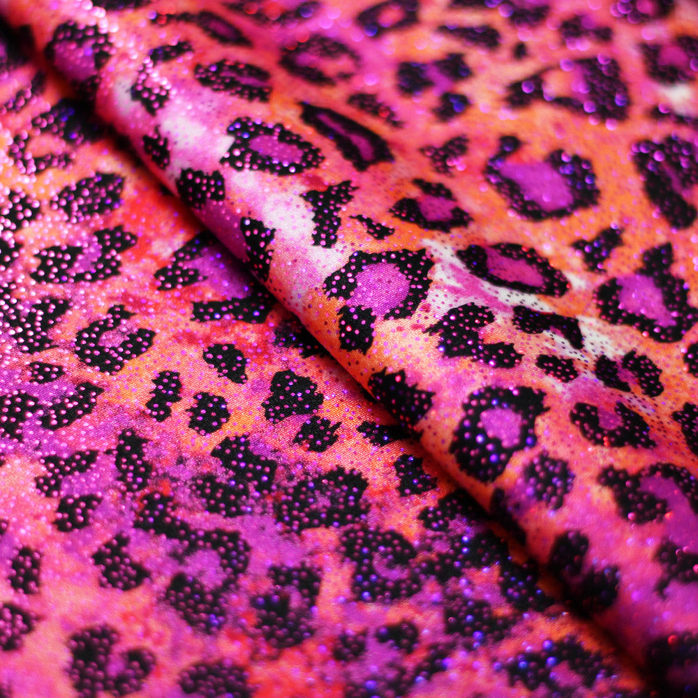 Jungle Fever Multi-color Leopard Animal Fabric