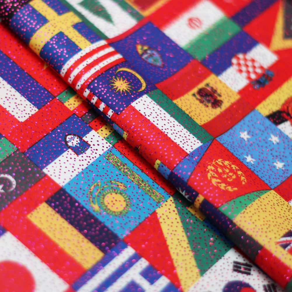 International Flags fabric