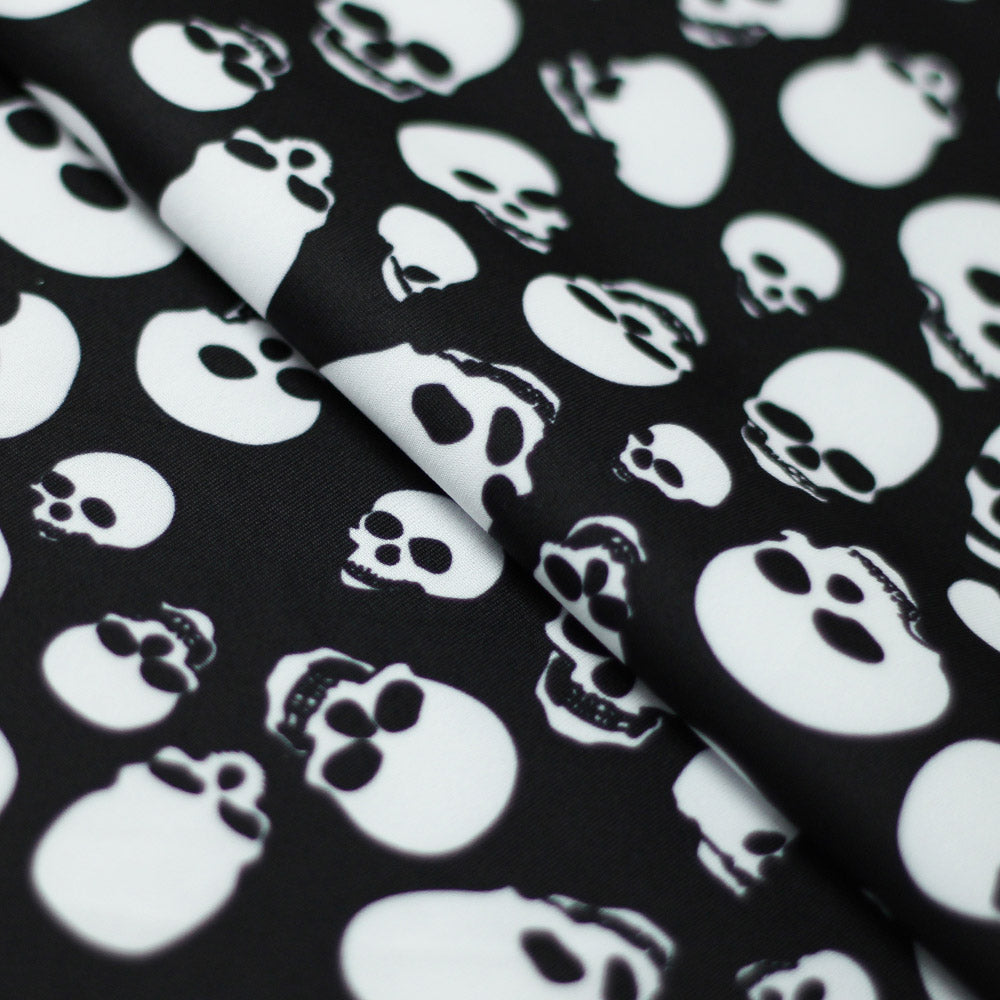 Skull Tricot fabric