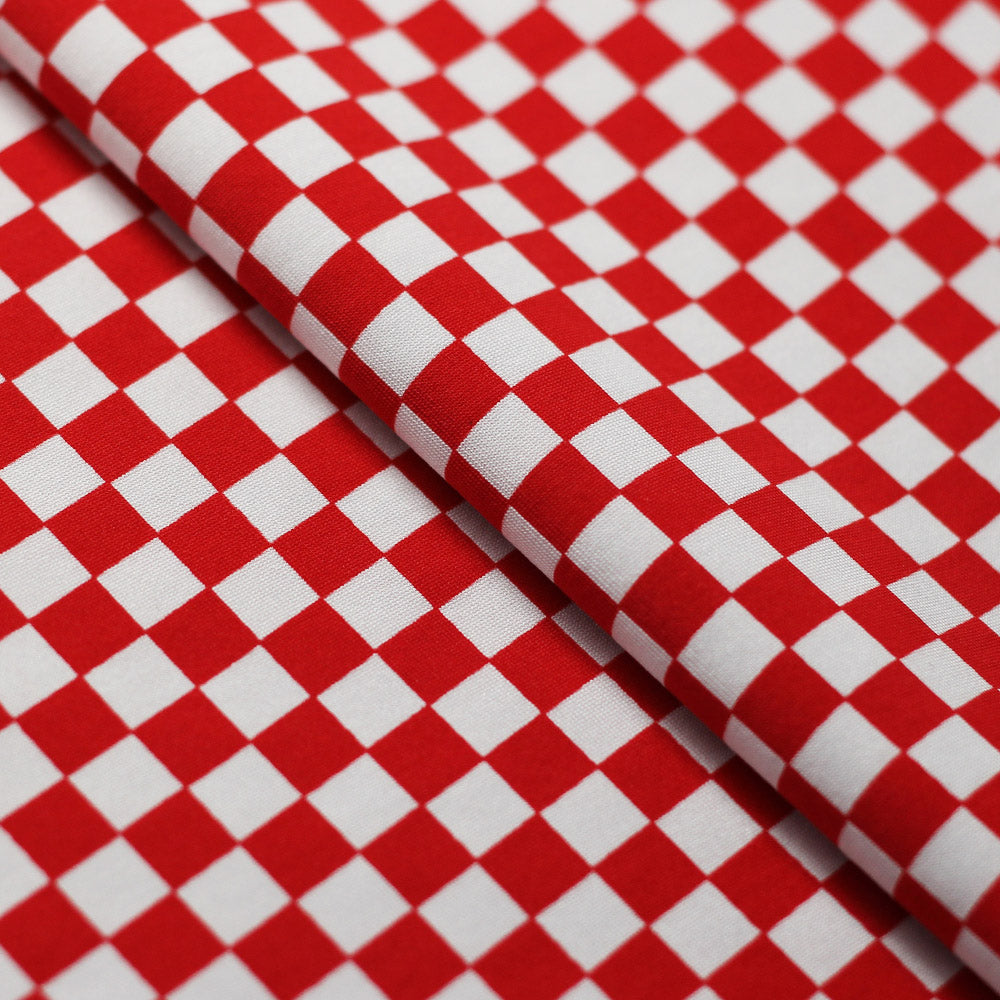 Motion Prints Mini Check fabric