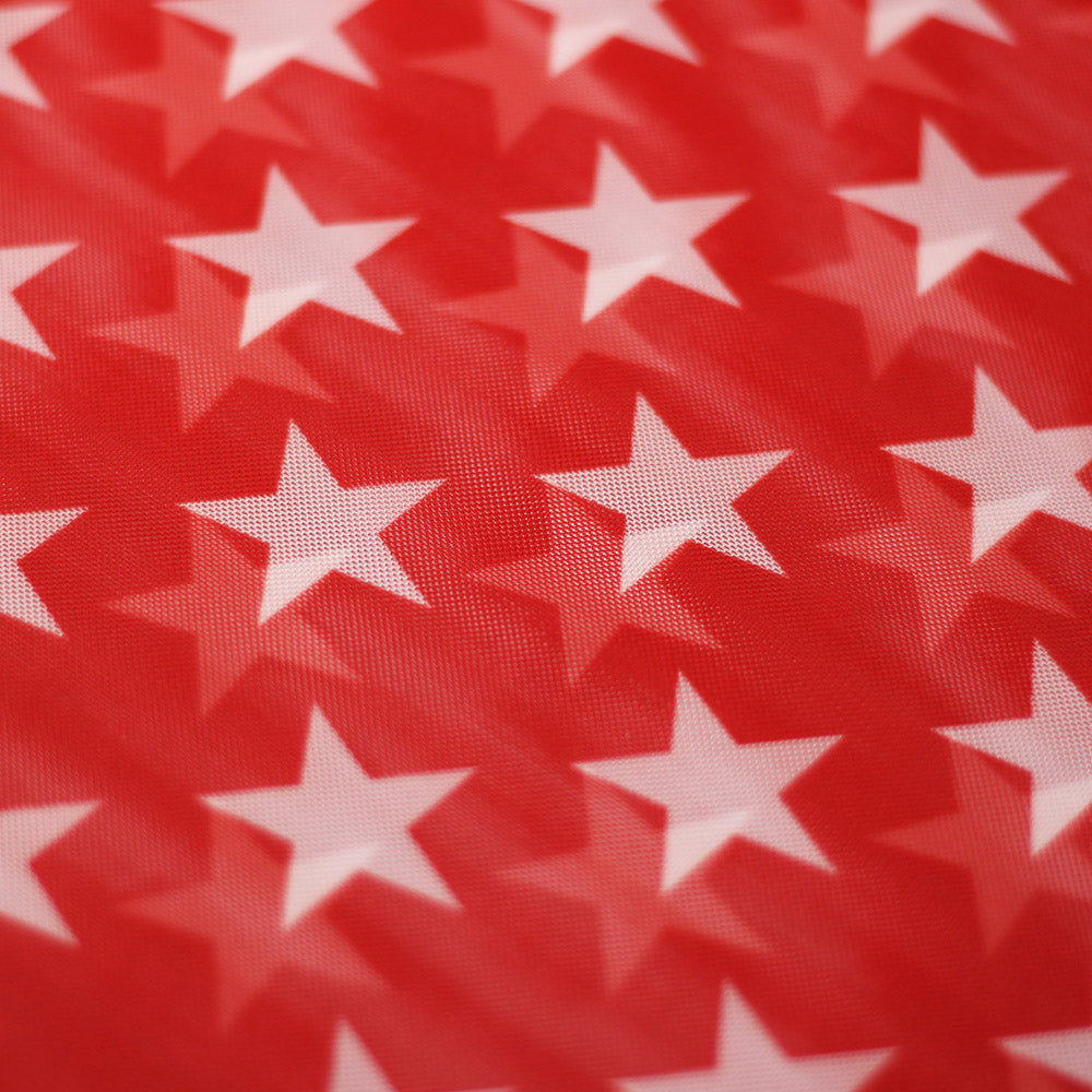 Freedom Mesh Star and Stripe fabric