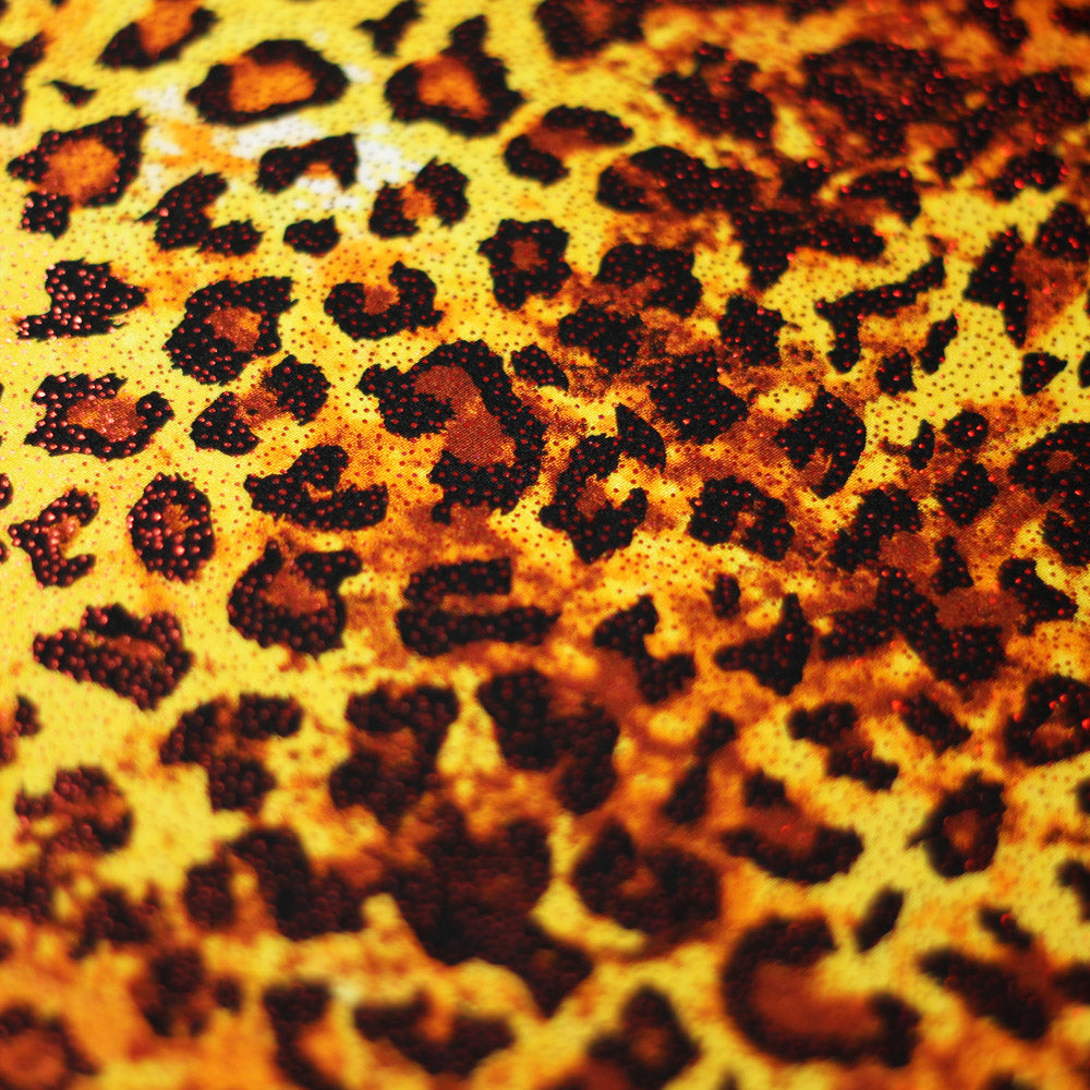 Jungle Fever Multi-color Leopard Animal Fabric
