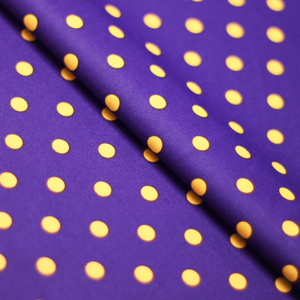 Purple, Yellow Dots