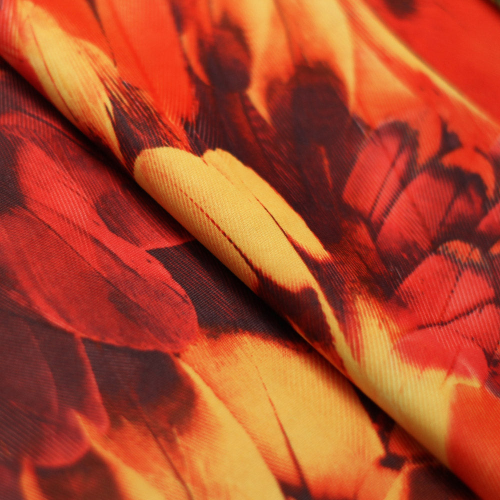 Tropical Feathers fabric