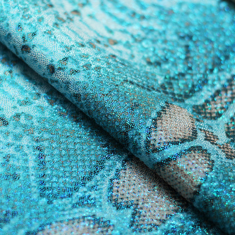 Turquoise with Foil