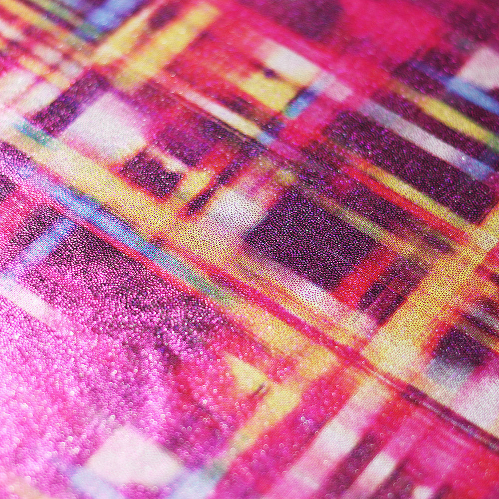 Optic Plaid Multi fabric