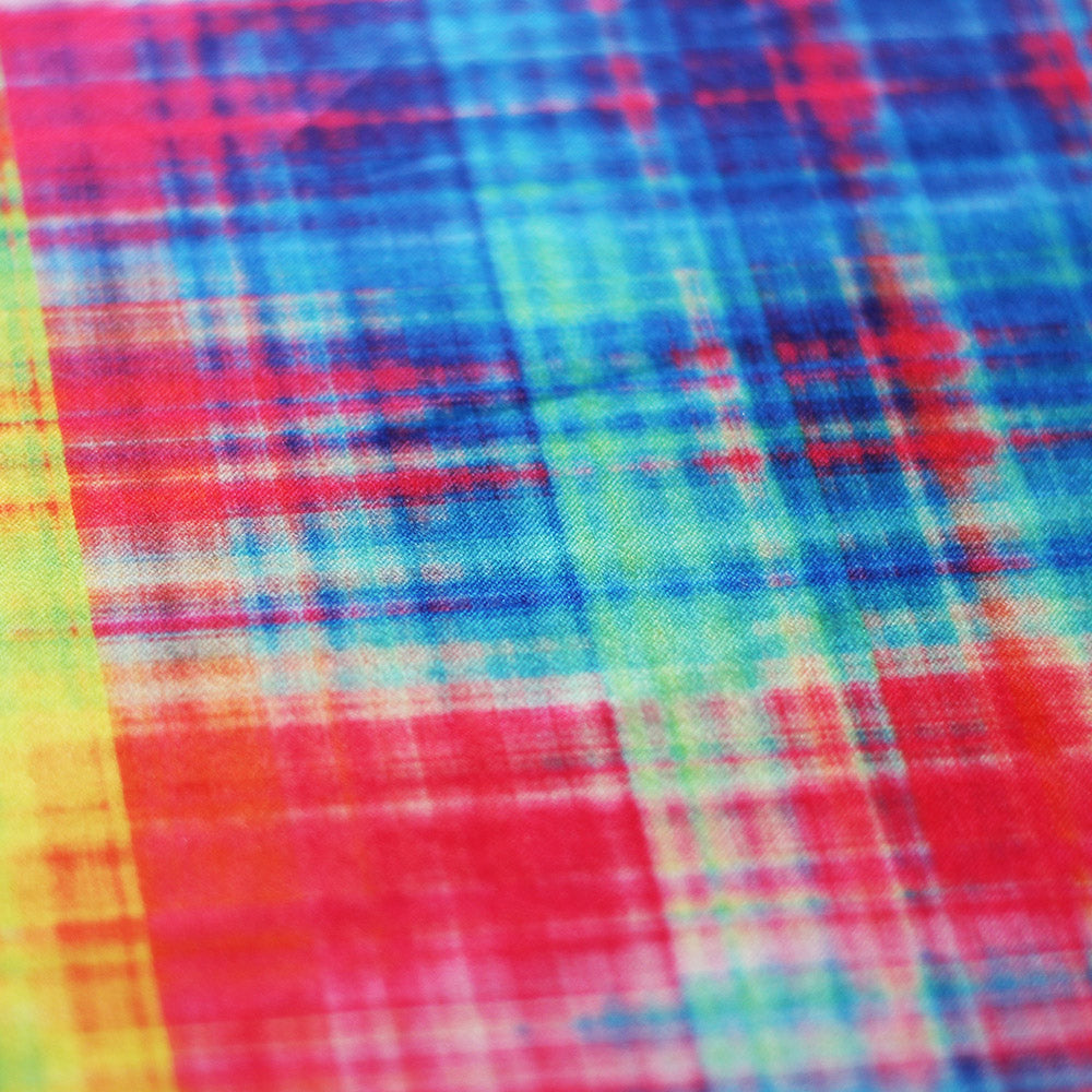 Diagonal Plaid fabric