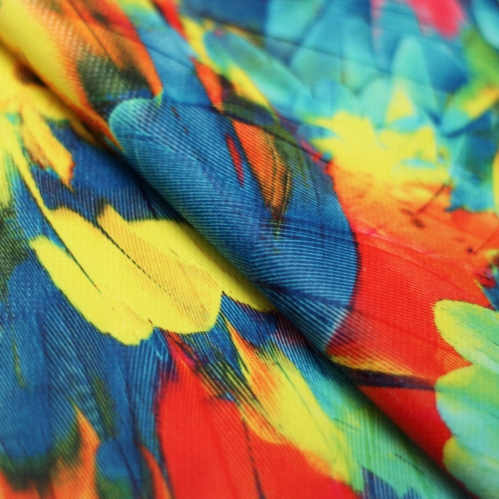 Tropical Feathers fabric