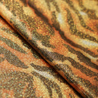 Orange, Black with Gold Foil