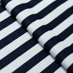 Navy, White