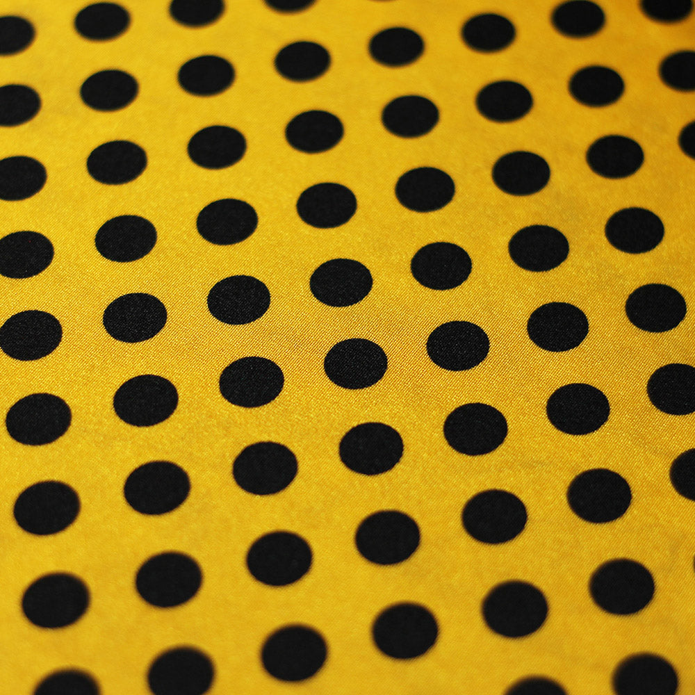 Yelllow, Black Dots