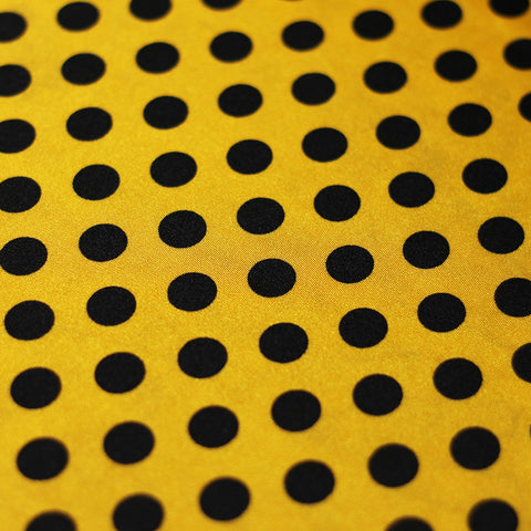 Yelllow, Black Dots