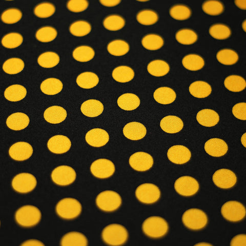 Black, Yellow Dots