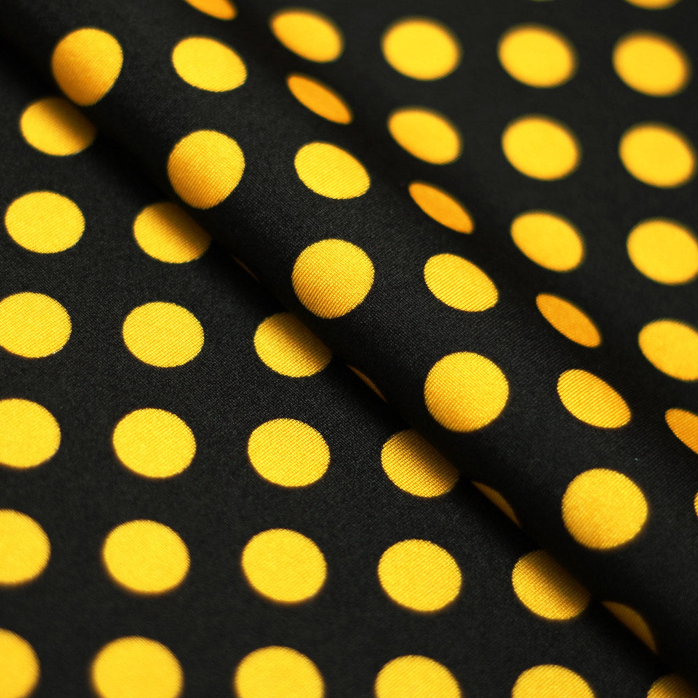 Black, Yellow Dots