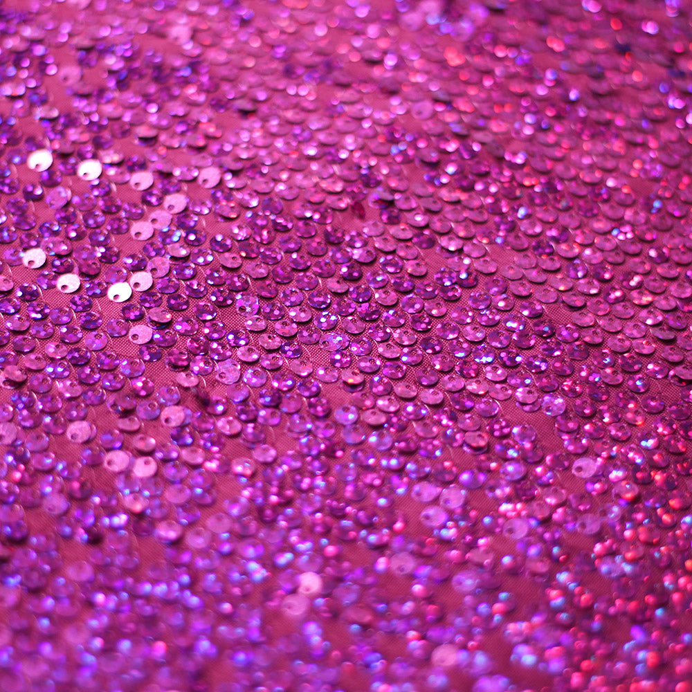Razzle Sequins Poly Spandex fabric