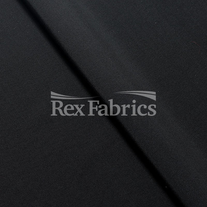 EASY ACTION - 4 Way Stretch %82 Poly %18 Spandex - 185 gsm - Black fabric